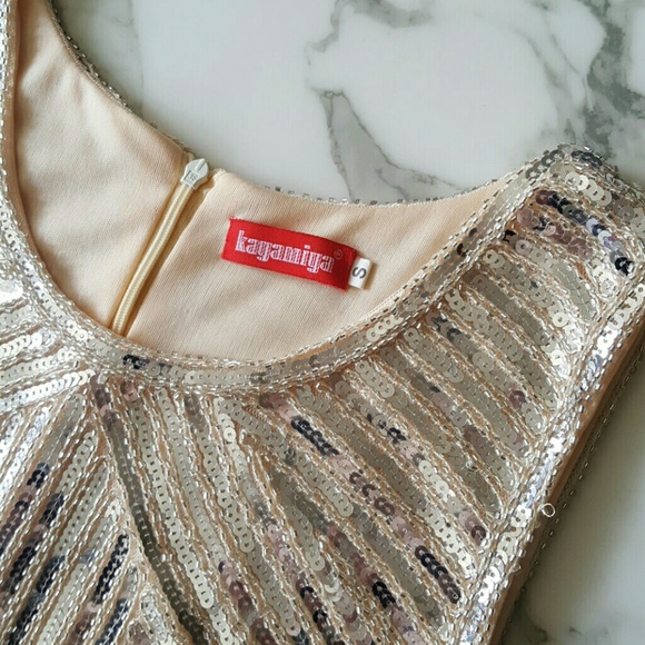 Kayamiya Beaded Sequin Dress - Picture 2 of 8